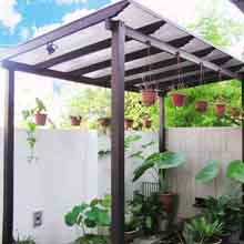 Roof Steel Pergolas